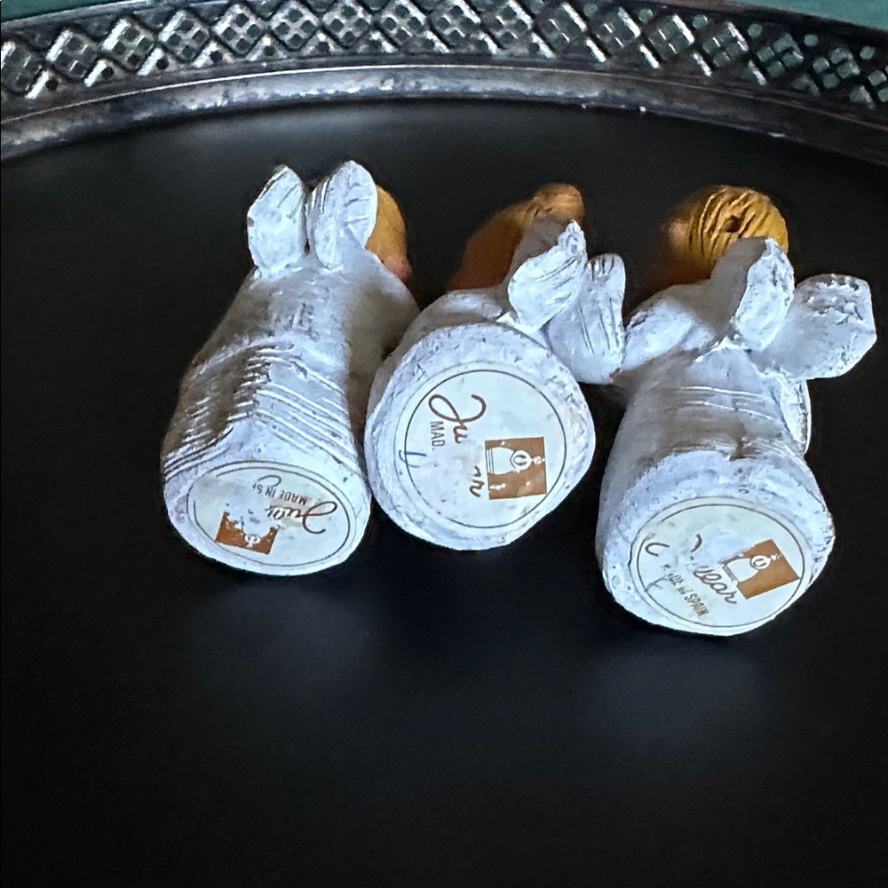 1960s MCM Jullar of Spain handcrafted Terra cotta singing angel figurines - Picture 5 of 9